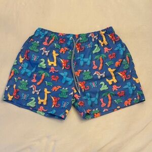 EUC! Boardies Men’s Colorful Balloon Animal Swim Shorts, sz L